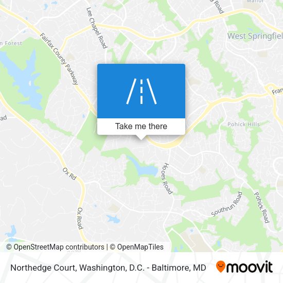 Mapa de Northedge Court