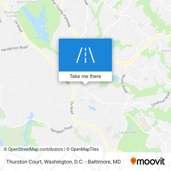 Thurston Court map