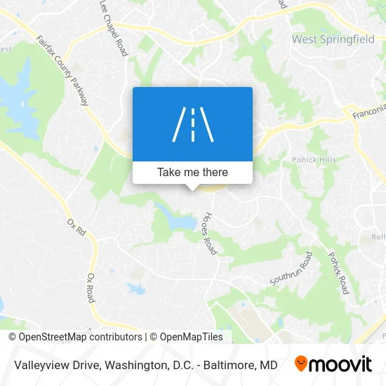Valleyview Drive map