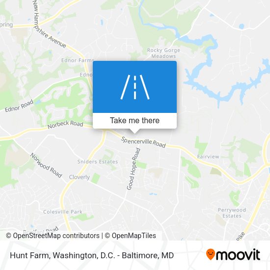 Hunt Farm map