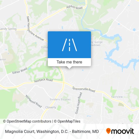 Mapa de Magnolia Court