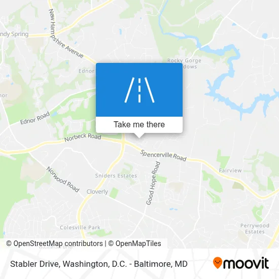 Stabler Drive map