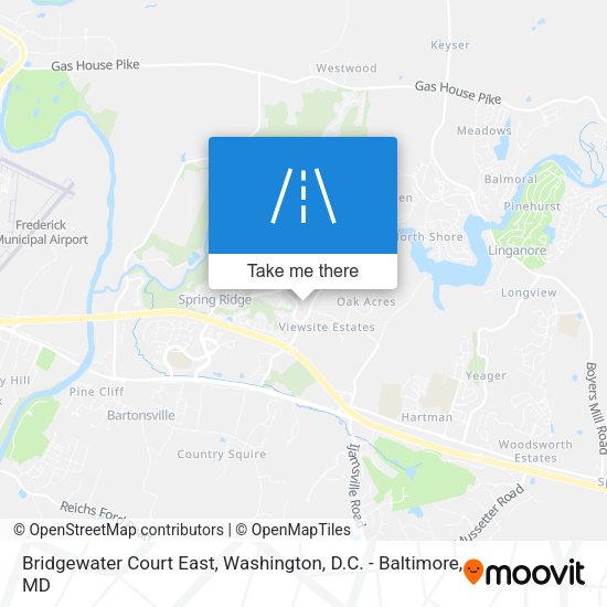 Bridgewater Court East map