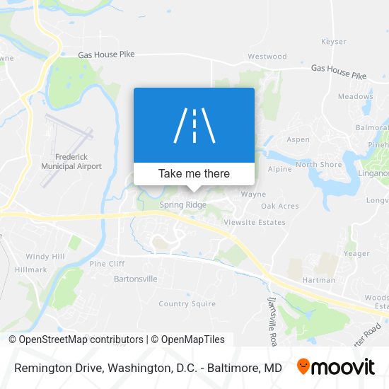 Mapa de Remington Drive