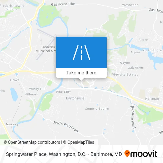 Springwater Place map