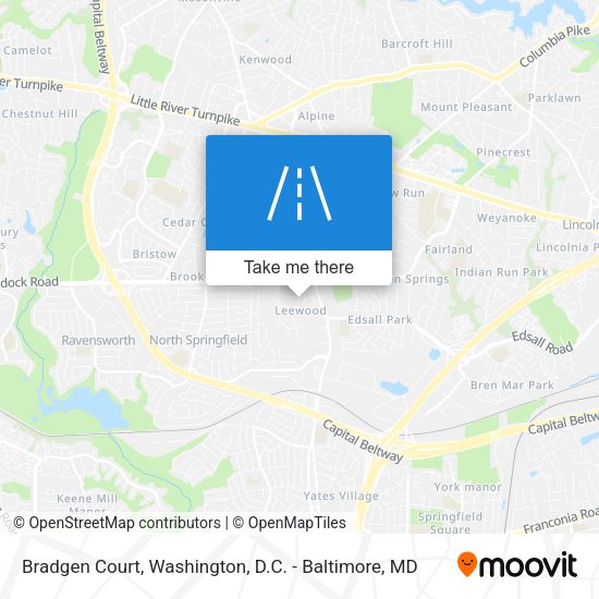 Bradgen Court map