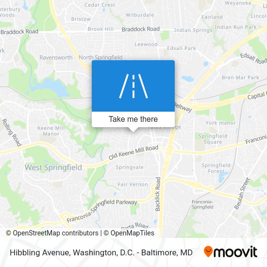 Hibbling Avenue map