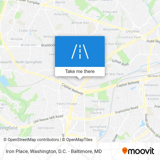 Iron Place map