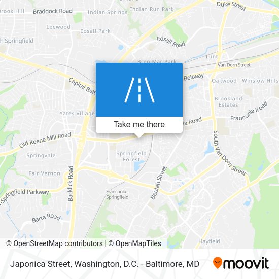 Mapa de Japonica Street