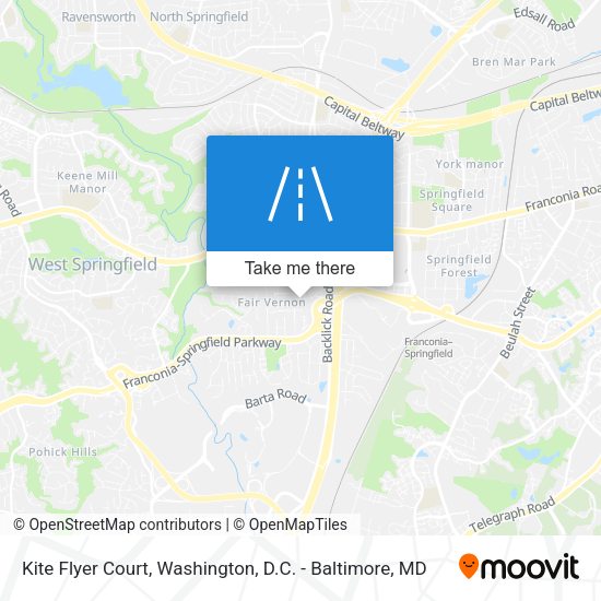 Kite Flyer Court map