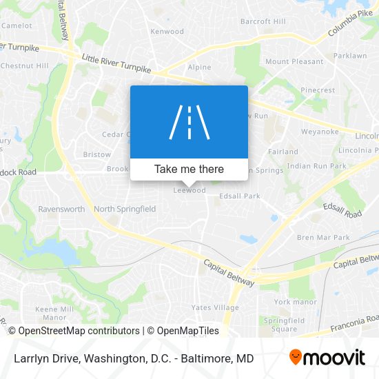 Larrlyn Drive map