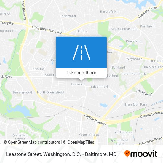 Mapa de Leestone Street