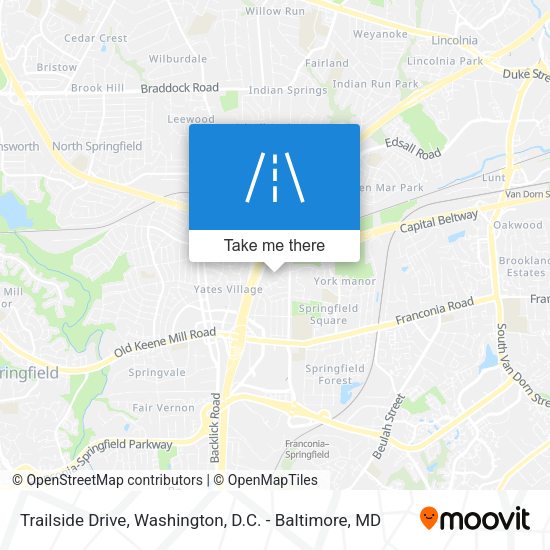 Mapa de Trailside Drive
