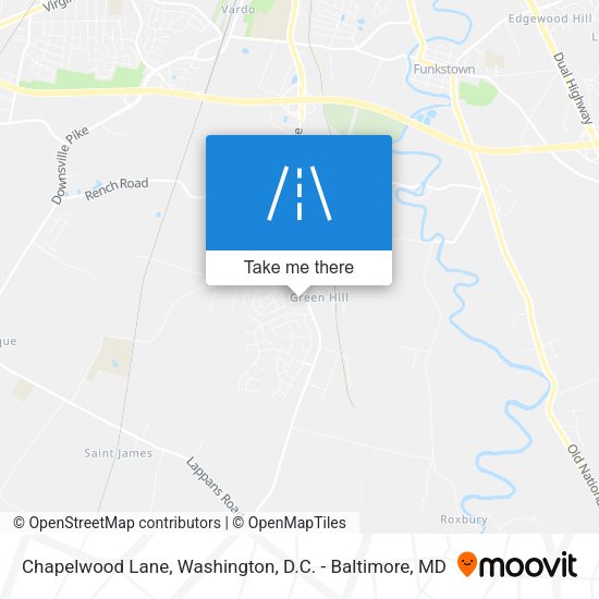 Mapa de Chapelwood Lane