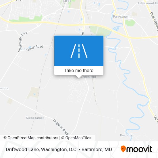 Driftwood Lane map