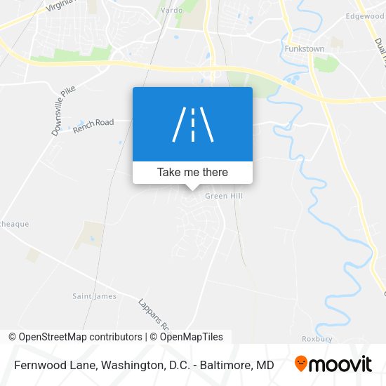 Mapa de Fernwood Lane