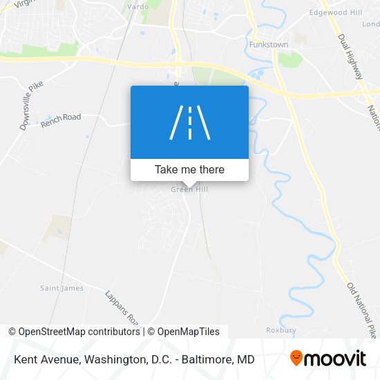 Mapa de Kent Avenue