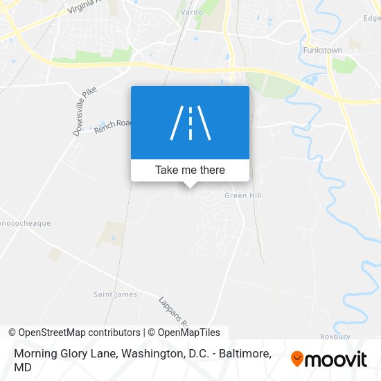 Mapa de Morning Glory Lane