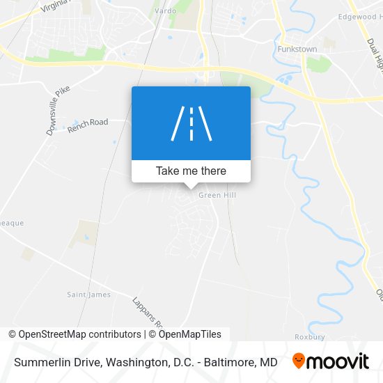 Summerlin Drive map
