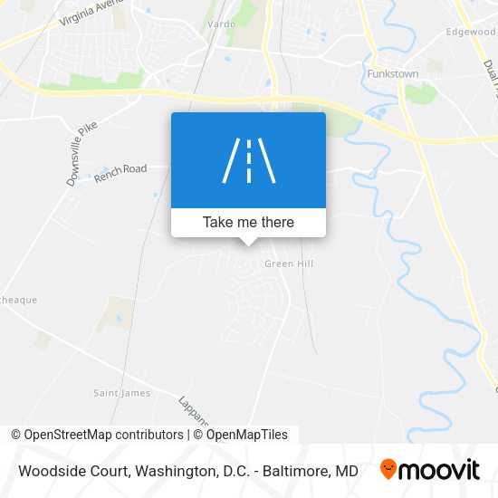 Woodside Court map