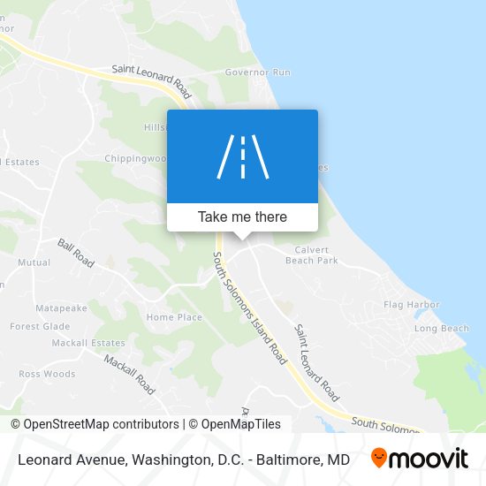 Leonard Avenue map