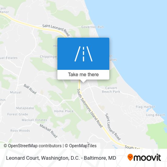Leonard Court map