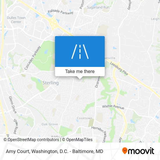 Amy Court map