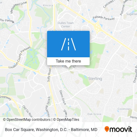 Box Car Square map