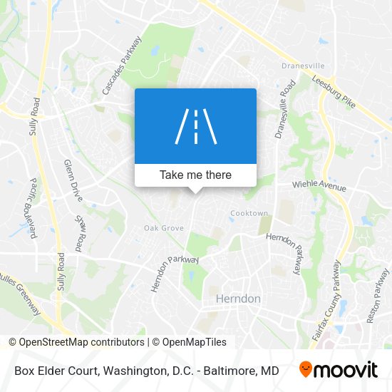 Box Elder Court map