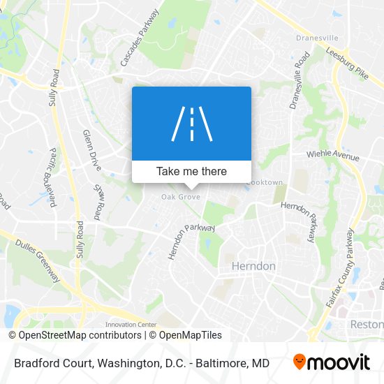 Bradford Court map