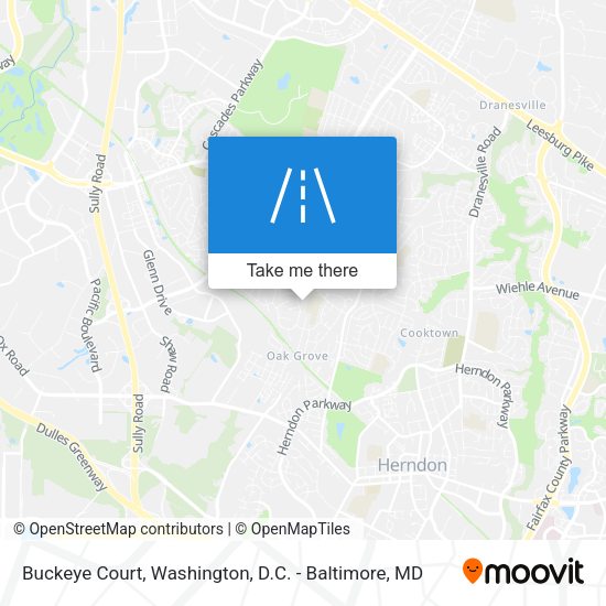 Buckeye Court map