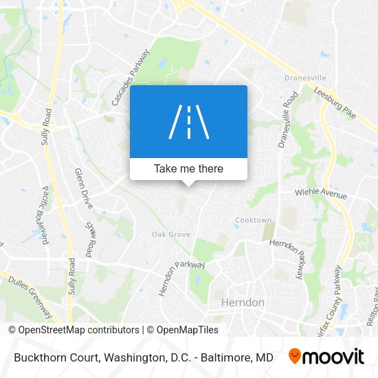 Mapa de Buckthorn Court