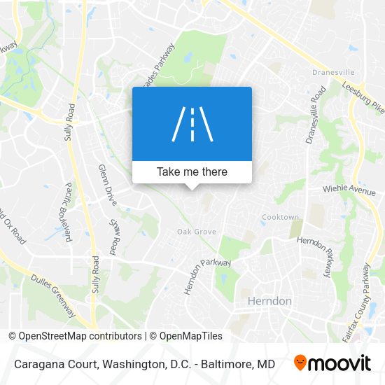 Caragana Court map