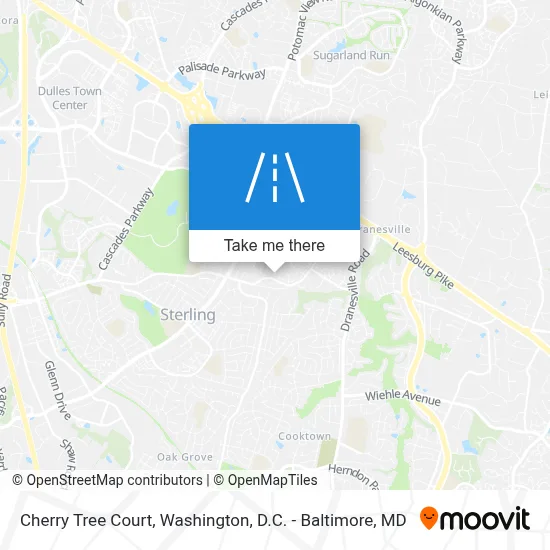 Cherry Tree Court map