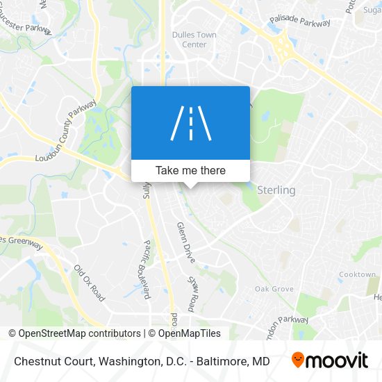 Chestnut Court map