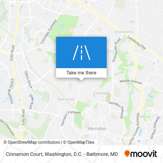 Mapa de Cinnamon Court