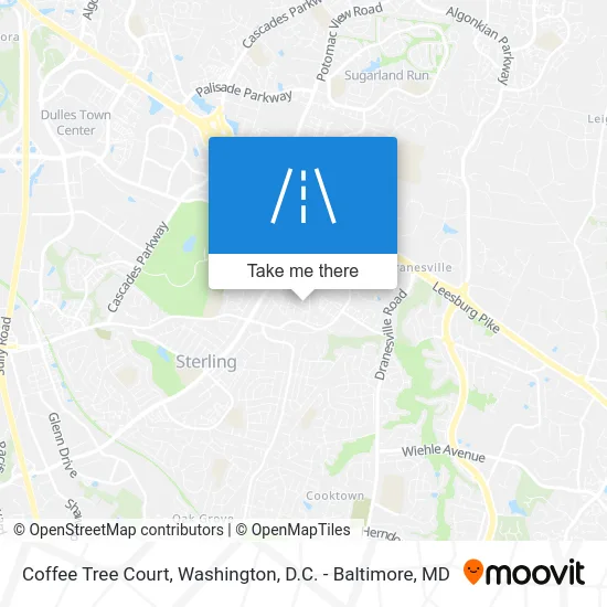 Coffee Tree Court map