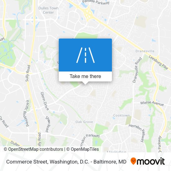 Mapa de Commerce Street