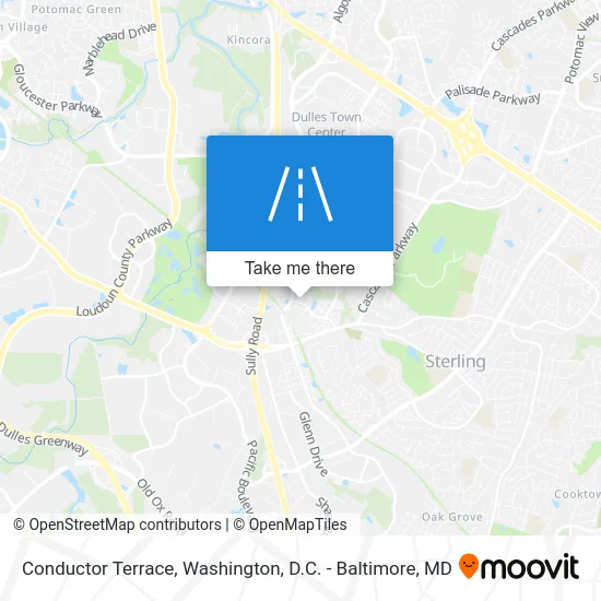 Conductor Terrace map