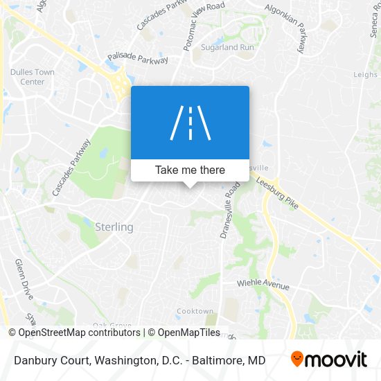 Mapa de Danbury Court