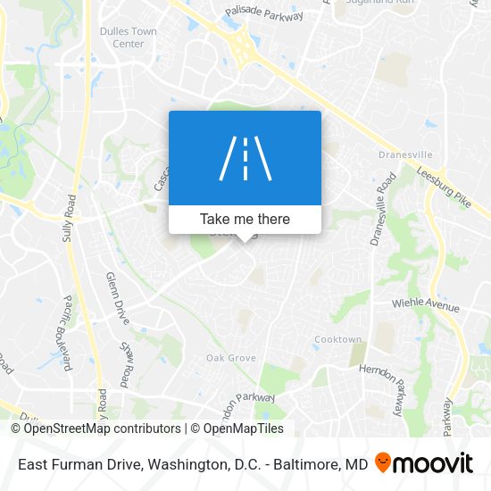 Mapa de East Furman Drive