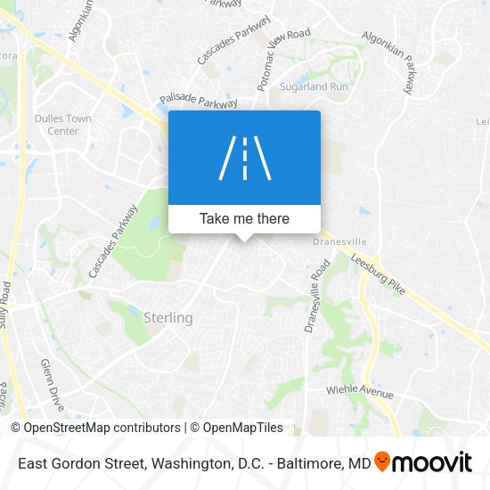 Mapa de East Gordon Street