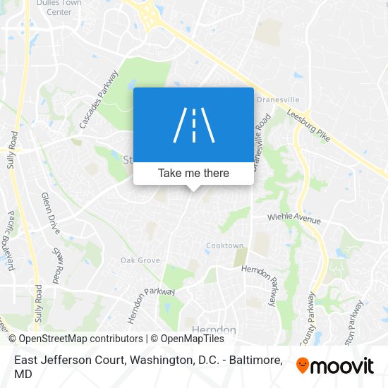East Jefferson Court map