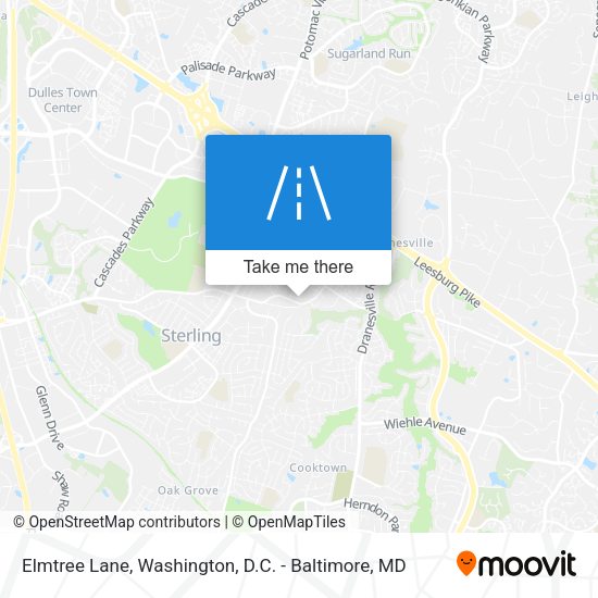 Mapa de Elmtree Lane