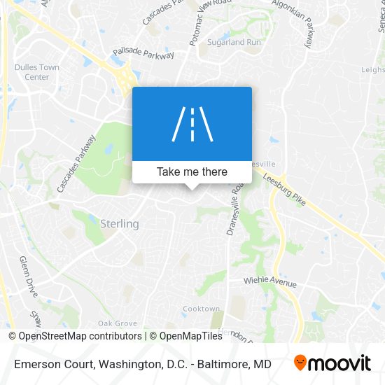 Emerson Court map
