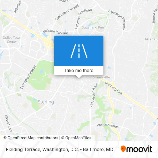 Fielding Terrace map