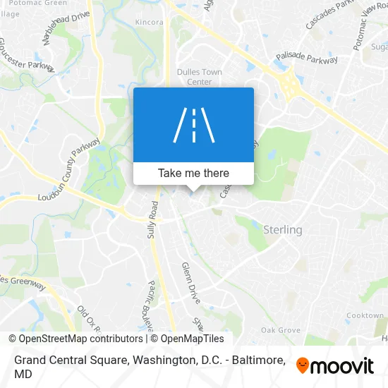 Grand Central Square map