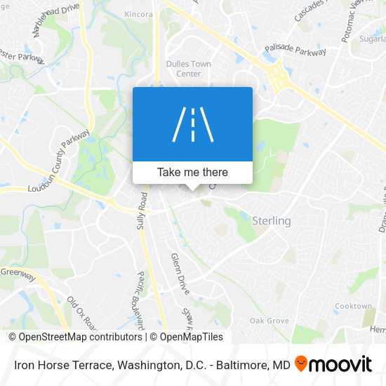 Iron Horse Terrace map