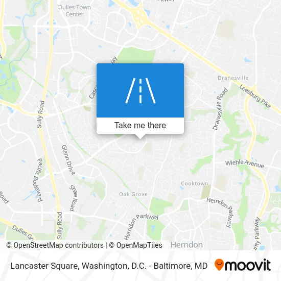 Lancaster Square map