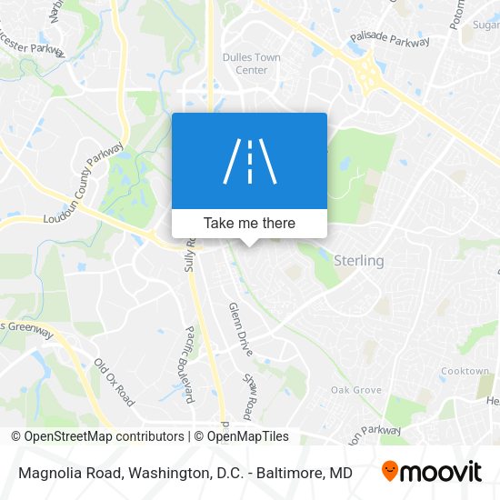 Mapa de Magnolia Road